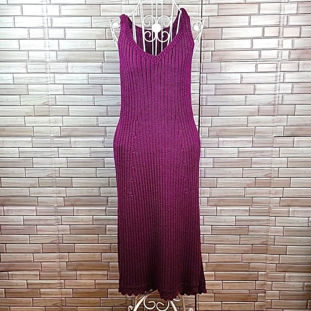 Unbranded ribbed knit tank dress Size S